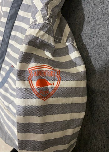 LC Waikiki  Erkek Bebek Çizgili Mevsimlik ceket - Görsel 2