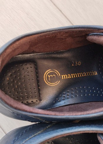 Koyu Mavi Erkek Spor Ayakkabı Bağcıkları - Görsel 3