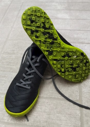 Gri Erkek Çocuk Spor Ayakkabı Velcro - Görsel 3