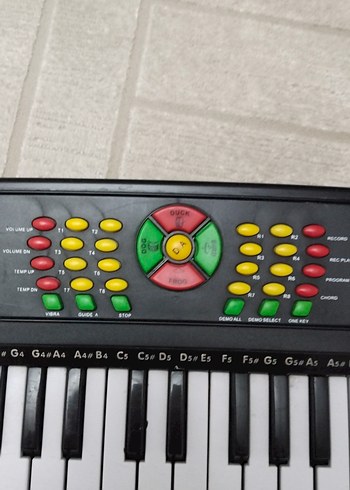 Renkli Müzikal Oyuncak Piyano - Görsel 4