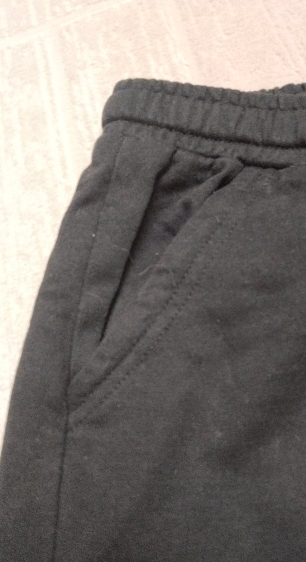 Erkek Çocuk Siyah Rahat Kesim Sweatpant - Görsel 3