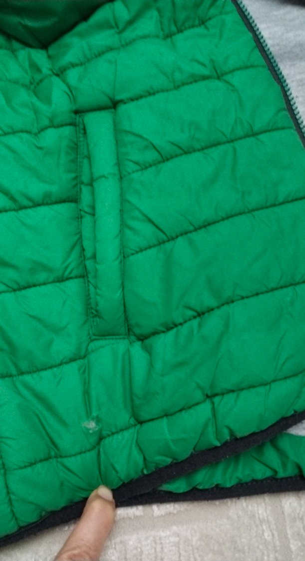 Erkek Çocuk Yeşil Fermuarlı Yelek - Görsel 4