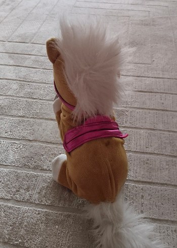 Bej Renkli Peluş Oyuncak At - Görsel 3