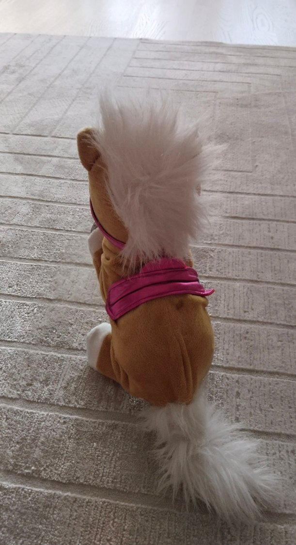 Bej Renkli Peluş Oyuncak At - Görsel 3