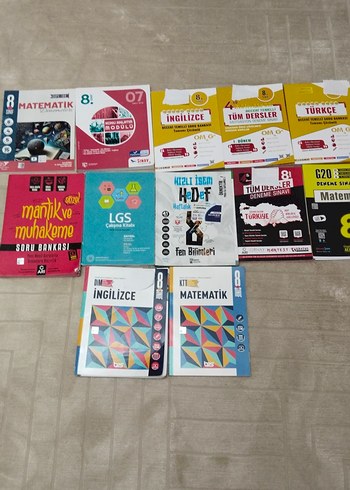 LGS 8. Sınıf Soru Bankası ve Deneme Kitapları Seti