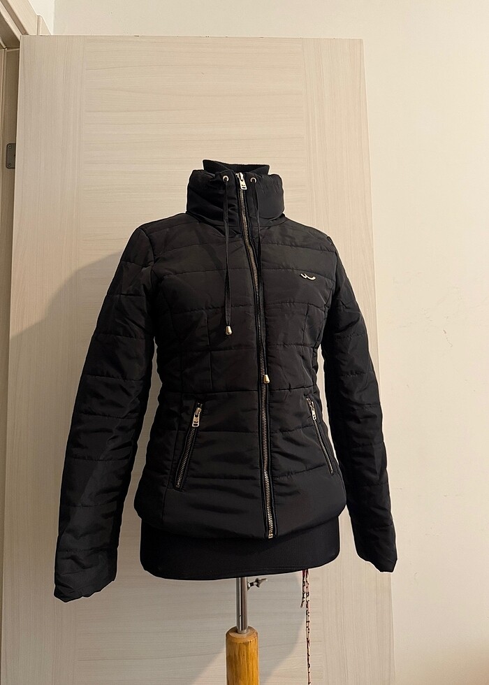 Siyah mont - Görsel 3