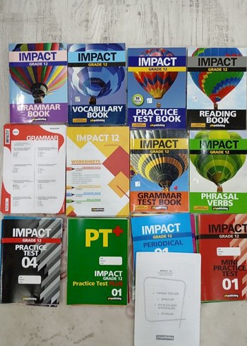 ydspublishing IMPACT YDT Hazırlık Kitap Seti - 12. Sınıf