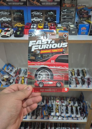 Fast & Furious DOMINIC TORETTO 1995 MAZDA RX 7 Hot Wheels
