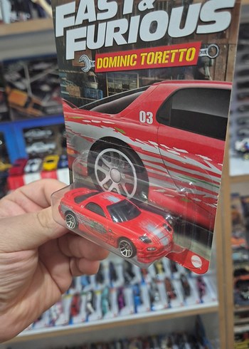 Beden Fast & Furious DOMINIC TORETTO 1995 MAZDA RX 7 Hot Wheels