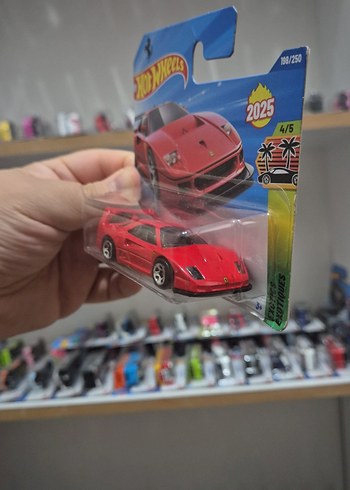 Beden Hot Wheels Kırmızı Ferrari F40 Oyuncak Araba