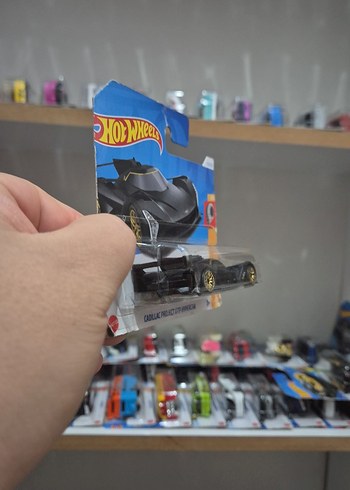 Siyah Hot Wheels Cadillac Project GTP Oyuncak Araba