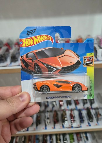 Turuncu Lamborghini Sian Oyuncak Araba
