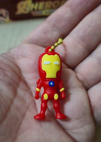  Beden Marvel Demir Adam Çanta Süsü