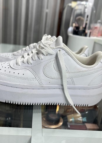 Nike Beyaz Kadın Platform Spor Ayakkabı