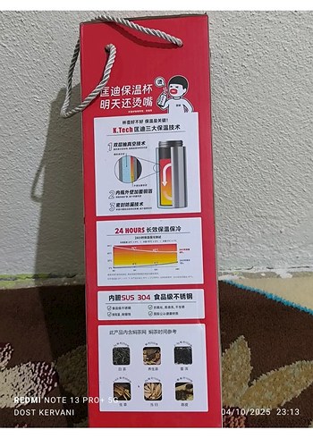 2000ml Termos oksijen kurulmalı - Görsel 2