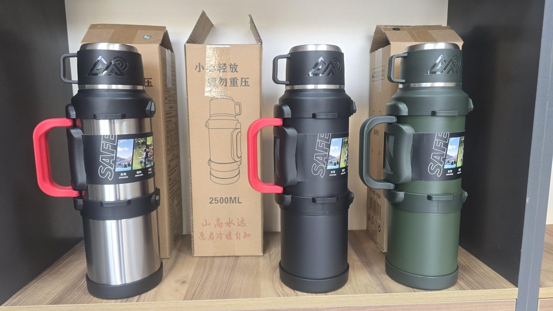 3200ML Büyük Kapasiteli termos artı 4 litrelik - Görsel 2