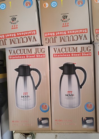 Novia Paslanmaz Çelik 2 Litre Vakumlu Termos