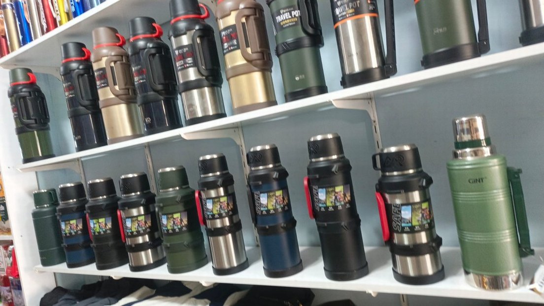 Çocuklar için Termos Şişe ve Isıtıcı - Haki - Görsel 4