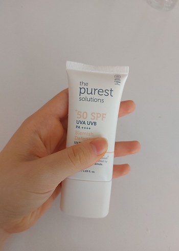 Beden The Purest Solutions SPF 50 Güneş Kremi