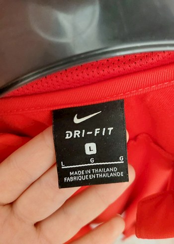 Nike Unisex Koyu Kırmızı Dri-Fit Rozet