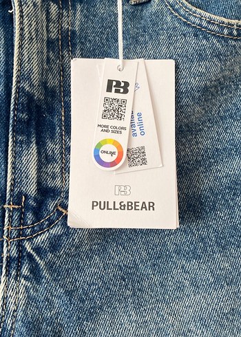 Mavi Bağlama Desenli Regular Fit Kadın Kot Pantolon - Görsel 3