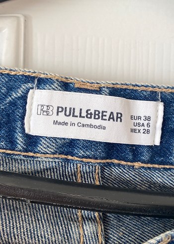 Mavi Bağlama Desenli Regular Fit Kadın Kot Pantolon - Görsel 4