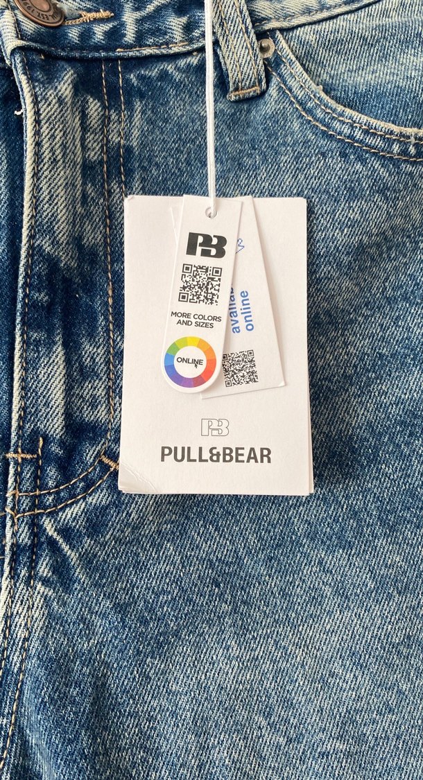 Mavi Bağlama Desenli Regular Fit Kadın Kot Pantolon - Görsel 3