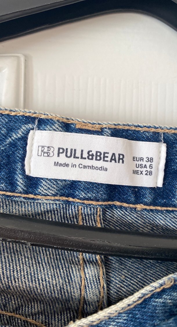 Mavi Bağlama Desenli Regular Fit Kadın Kot Pantolon - Görsel 4