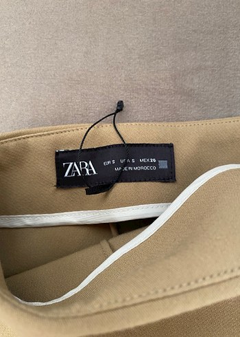 Bej Kadın Mini Etek - Görsel 3