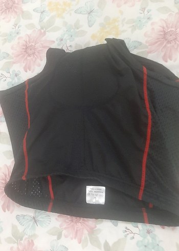 Siyah Mavi-Kırmızı jel yastikli bisiklet şortu - Görsel 5