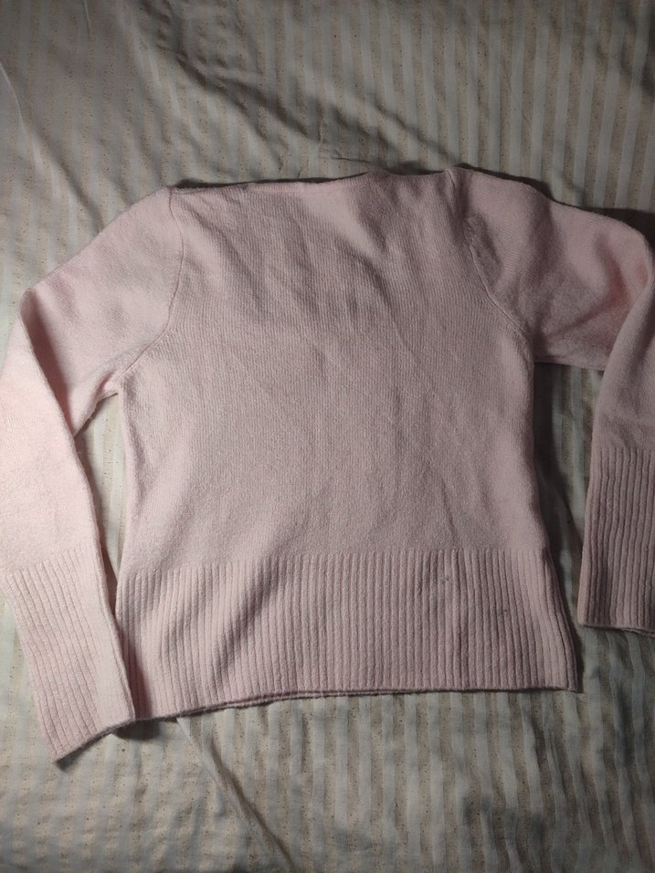 Pembe Uzun Kollu Kazak/Üst - Görsel 2