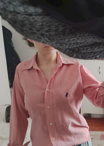 Pembe Uzun Kollu Gömlek - Görsel 3