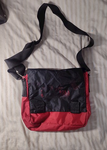 Kırmızı Siyah Omuz Çantası - Görsel 2