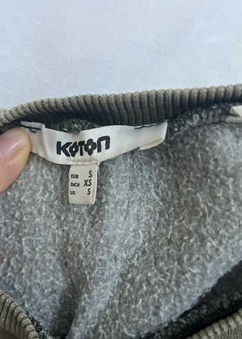 Haki yeşili Sweatshirt - Görsel 2