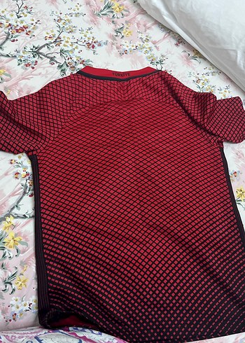 Kırmızı Erkek Spor Tişörtü Kısa Kollu - Görsel 4