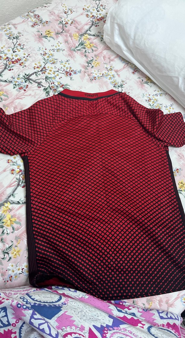 Kırmızı Erkek Spor Tişörtü Kısa Kollu - Görsel 4