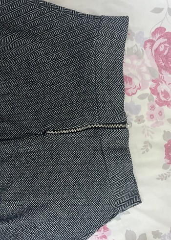 Gri Kadın Uzun Salaş Etek - Görsel 4