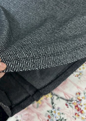 Gri Kadın Uzun Salaş Etek - Görsel 5