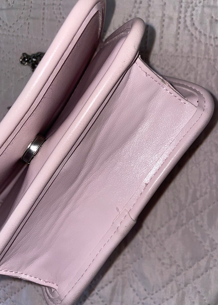 Bershka Pembe Çanta - Görsel 5