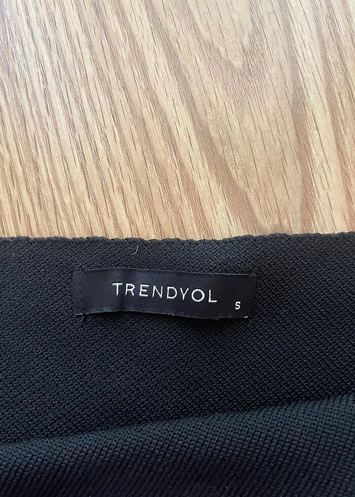 Trendyol Siyah Crop - Görsel 2