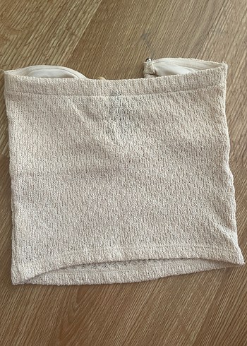 xs Beden ten rengi Renk Straplez Crop