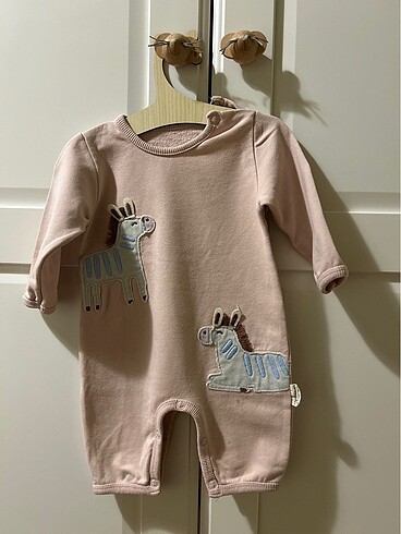 Cigit Zebralı Pembe Tulum (0-3 Ay)