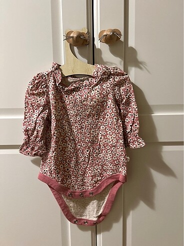 Gap GAP Fırfırlı Pembe Body (0-3 Ay)