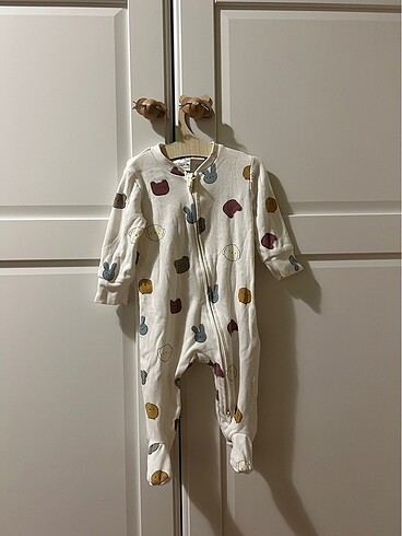 Zara Fermuarlı Pijama (1-3 ay)