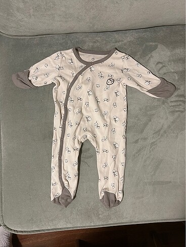 Little Gusto Kendinden Eldivenli Tulum (0-3 Ay)