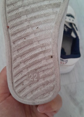 22 Beden beyaz Renk Erkek bebek Beyaz Spor Ayakkabı