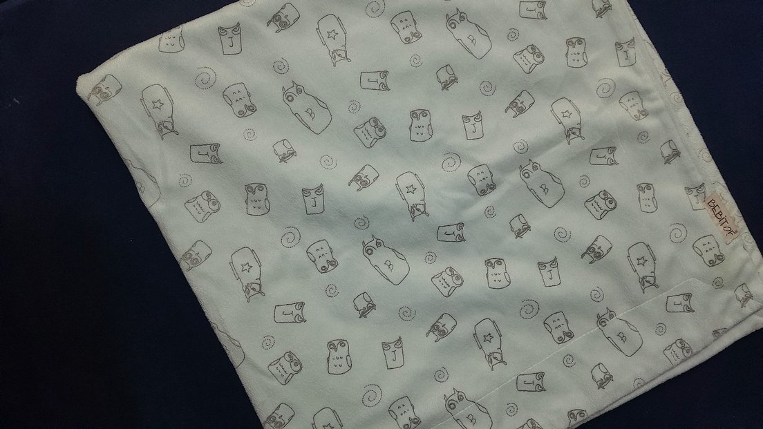 açık mavi bebek alt açma seti (yastık +battaniye) - Görsel 2