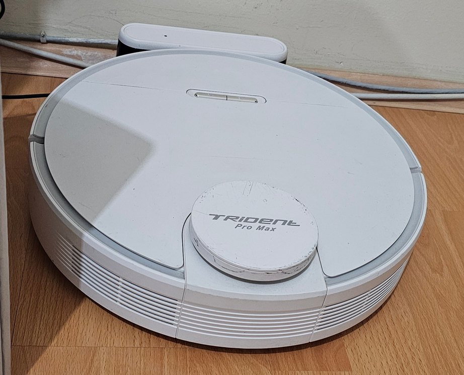 Trident Pro Max Gri-Bej Robot Süpürge - Görsel 2