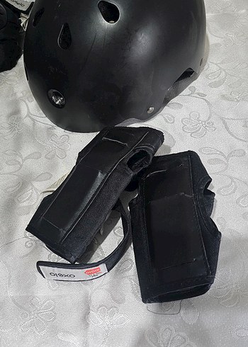 Siyah Biker Dizlik ve Koruyucu Seti Velcro - Görsel 3