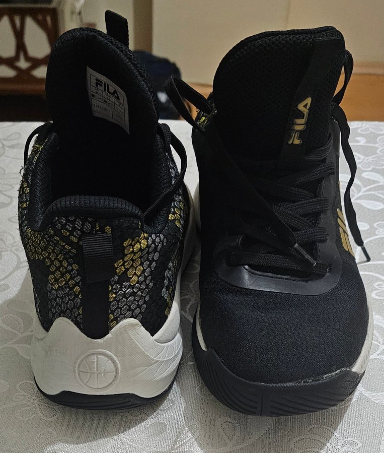 FILA Siyah Yılan Desenli Erkek Spor Ayakkabı - Görsel 2